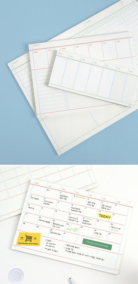 A5 Flat Notepad M [4types]