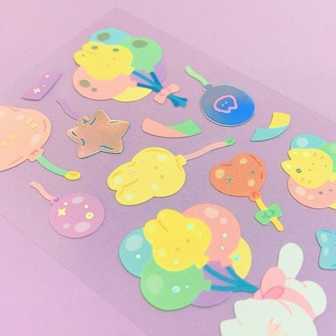 Twinkle Deco Sticker [Balloons]