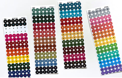 Star in a Circle Seal Sticker | Deco Sticker