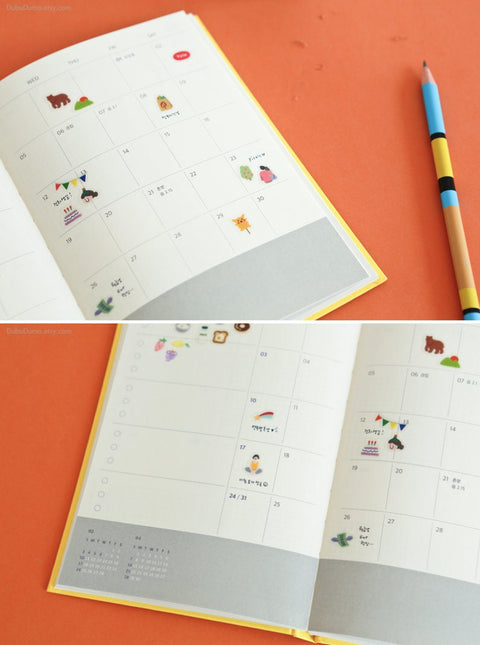 Planner Deco Seal Sticker [05 Bakery]
