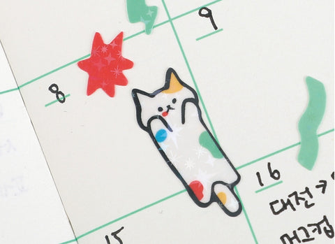 Planner Sticker [What Color is the Cat?]