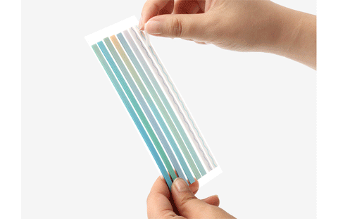 Color Index Long Highlighter Sticky Notes [4types]