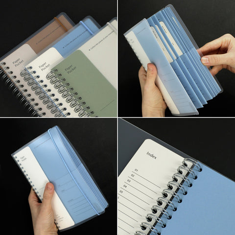 Archive Paper Pocket Notebook [3types]