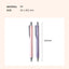 NON-SLIP SMOOTHING PEN [4colors] | GEL PEN 0.38mm & BALLPOINT PEN 0.7mm