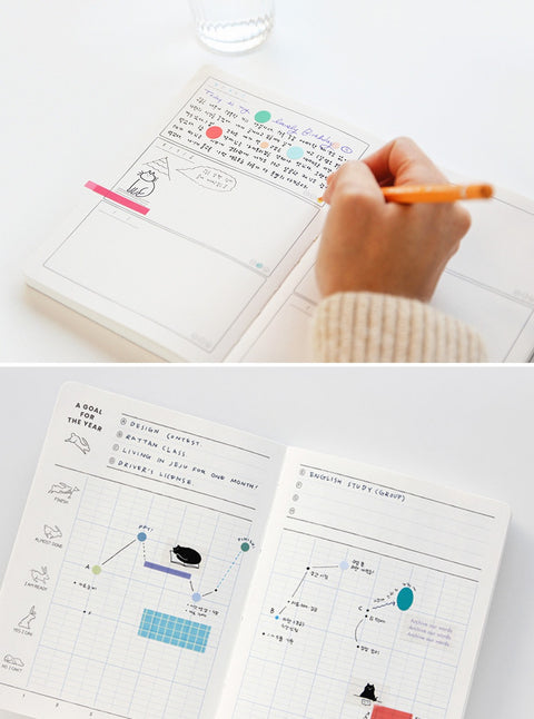 Balance Daily Planner [2colors] | Daily Diary