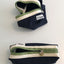 Clam Round Pencil Case [Navy and Green] | Pen Pouch