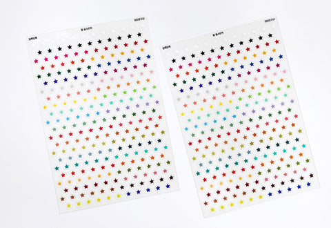 Transparent Star Seal Sticker | Deco Sticker