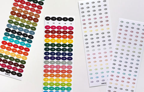 Arrow Seal Sticker _ Ellipse | Deco Sticker