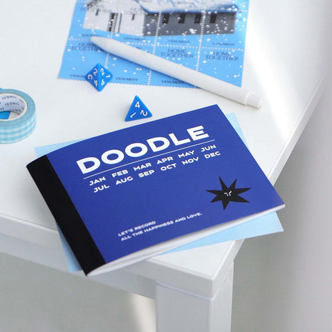 Doodle Daily Mini Notebook [6colors] | Handy Notebook