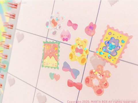 Twinkle Deco Sticker [Ribbon Ribbon Ribbon]