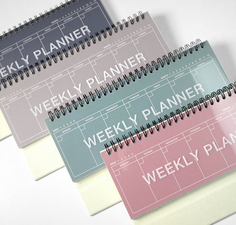 Color Standing Weekly Planner [4colors]