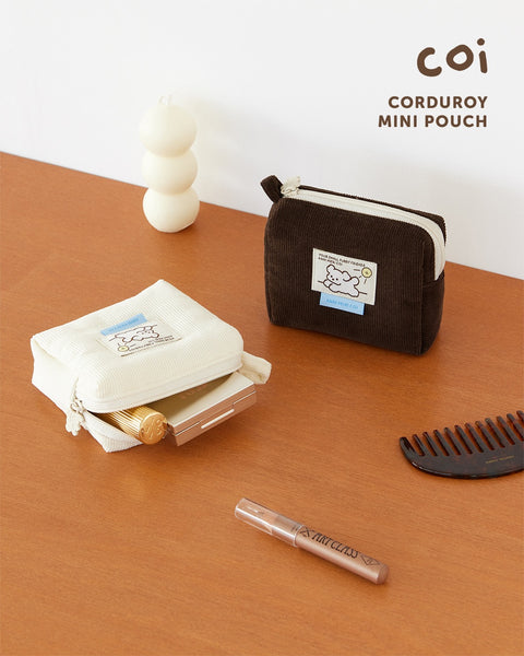 Coi Corduroy Mini Pouch [2colors] | Daily Pouch