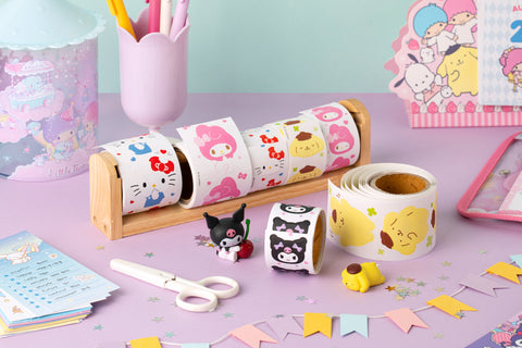 Sanrio Cuty Roll Sticker [6types]