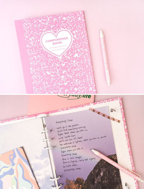 Lucalab Composition Gel Pen 0.5mm [3colors]