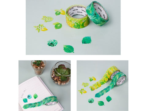 Fresh Leaf Masking Tape | Sticker