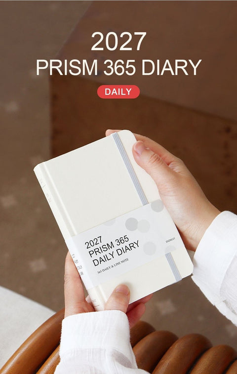 2027 PRISM 365 Daily Planner [7colors]