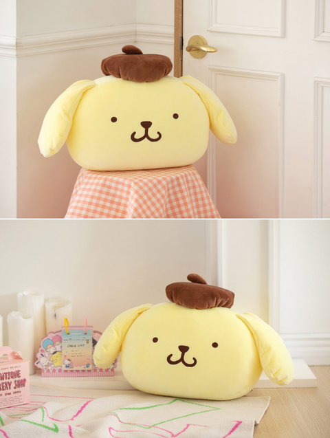 SANRIO Pompompurin Face Cushion