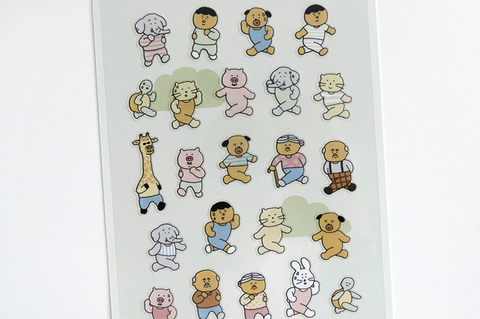 Planner Stickers [1194 everybody run!]