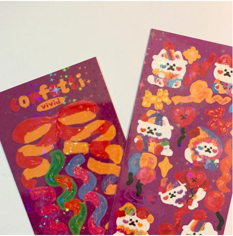 Kitty Planner Sticker [Pierrot]