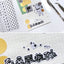 Deco Seal Sticker [Glitter Black Line]