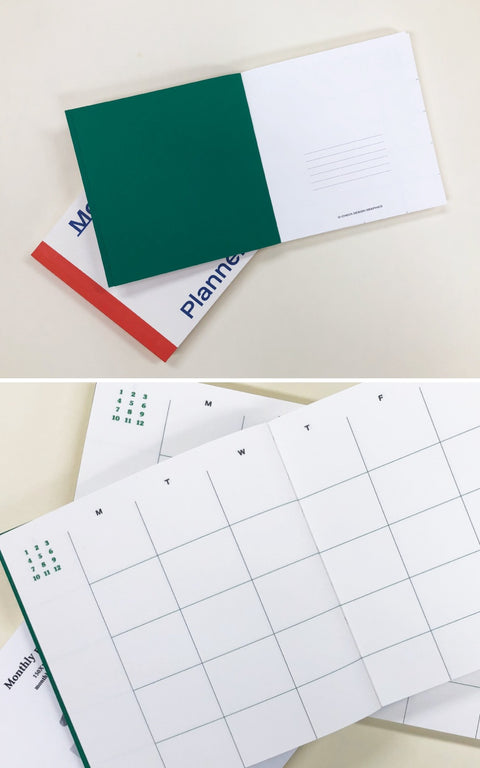 O-CHECK Square Monthly Planner [4types]