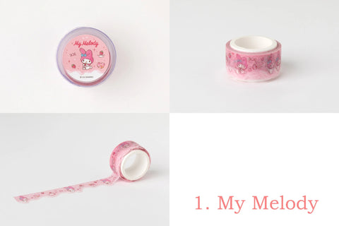 Sanrio DIY Cut Washi Tape [6types]