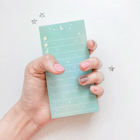 Universe Checklist Memo Pad | Notepad