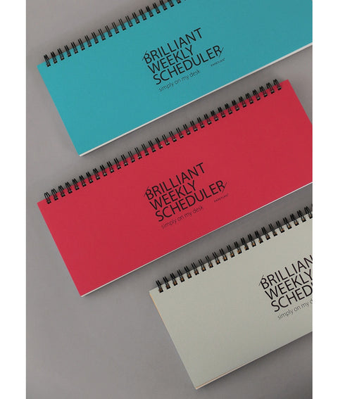 Brilliant Weekly Scheduler [3colors] | Weekly Planner