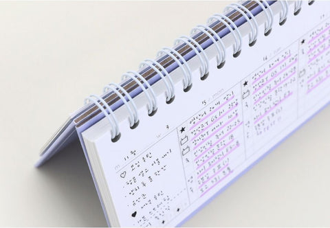 Do Weekly Planner 12months [4colors] | Desk Study Planner