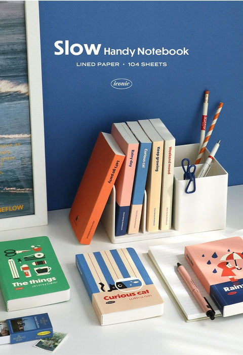 Slow Handy Line Notebook [6types]