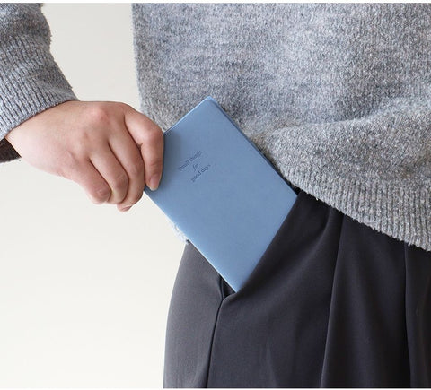 Official A6 Pocket Handy Line Notebook [4colors]