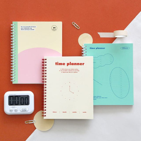 Weekly Time Planner [3types] | Undated Planner