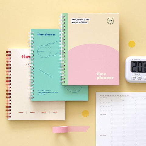 Weekly Time Planner [3types] | Undated Planner