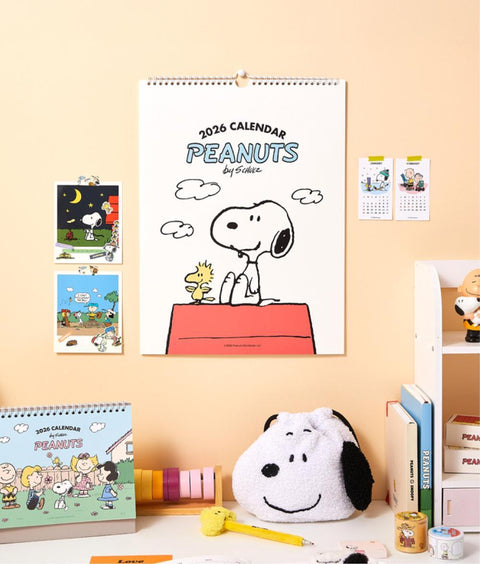 2026 Peanuts Snoopy Wall Calendar