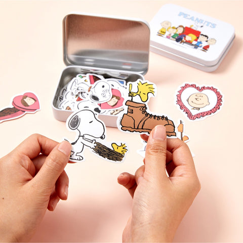 Peanuts Tin Case Stickers Pack ver.2