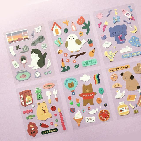 GGU GGU Sticker Pack ver.5 | 6sheets
