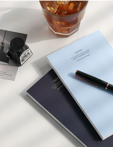 ICONIC Solitude B6 Grid Notebook [4colors]