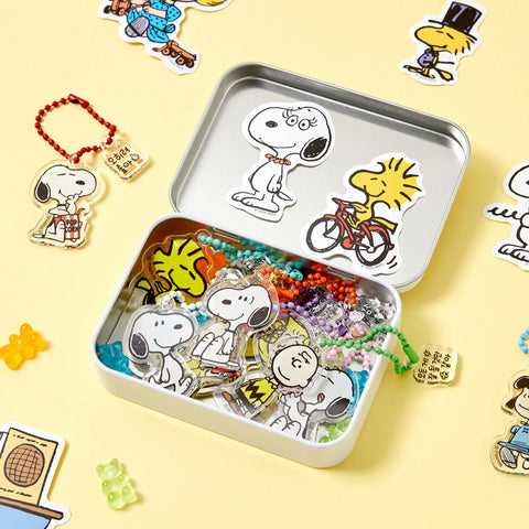 Peanuts Tin Case Stickers Pack ver.2