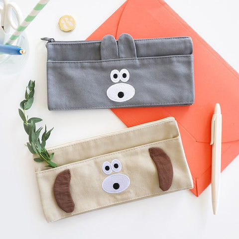 Brunch Brother Foldable Pencil Case [2types]