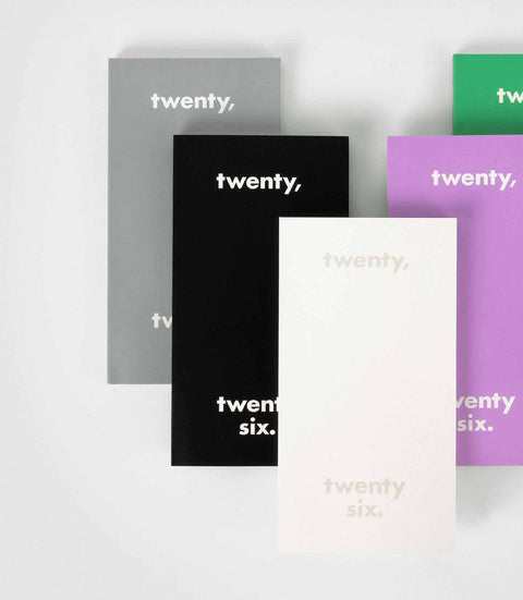 2026 Twenty, Twenty Six Weekly Planner _ mini [5colors] | Weekly Diary
