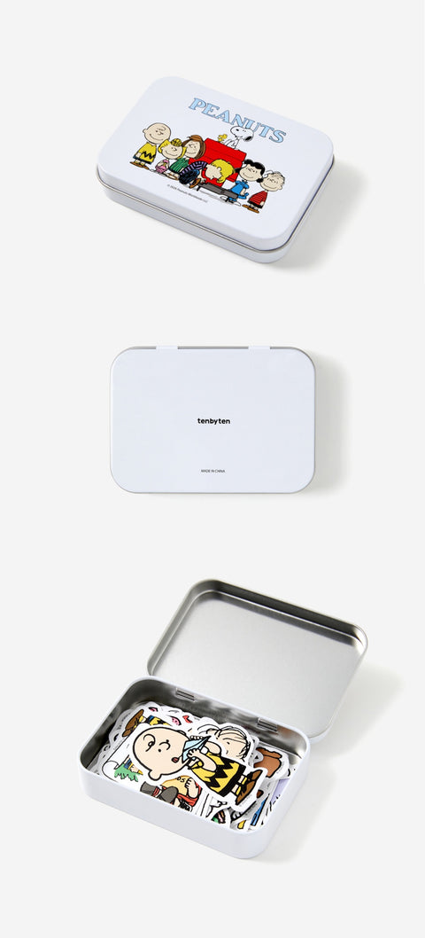 Peanuts Tin Case Stickers Pack ver.2