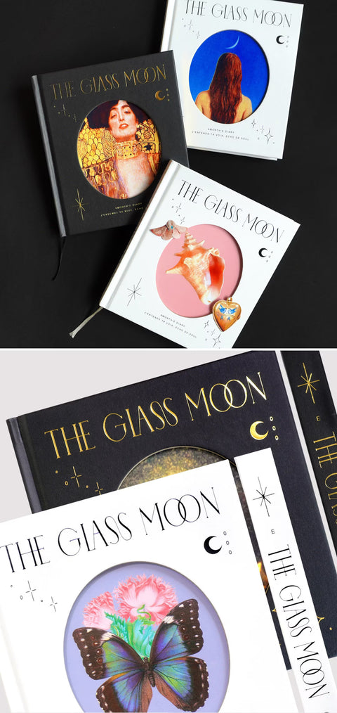 Glass Moon Diary [White] | Monthly & Daily Planner