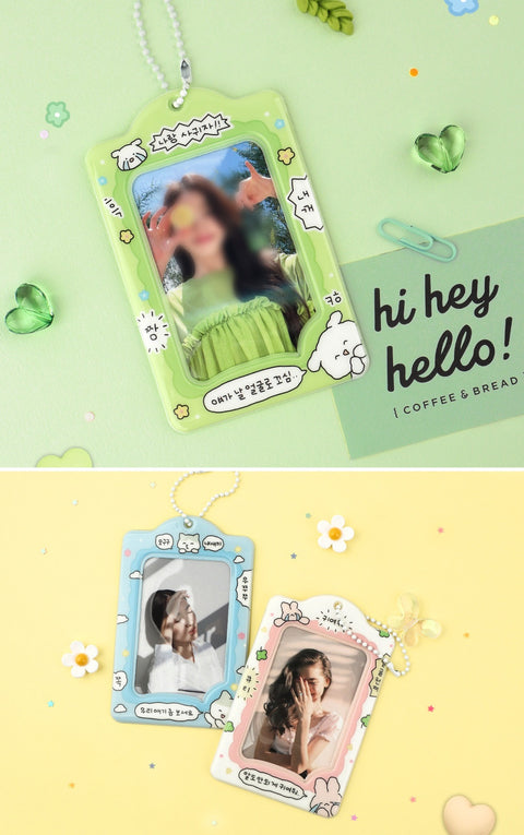 Flirting King Photo Card Holder [4types] | Key Ring