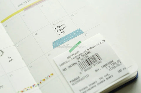 Slim Masking Tape 2p [Rainbow]