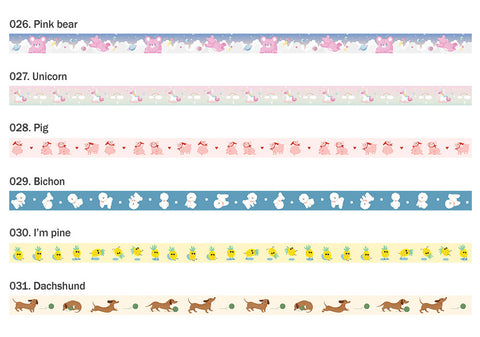 BUDDY Masking Tape [6types]