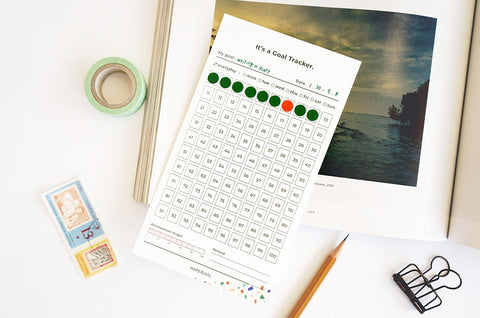 Goal Tracker 100days [2colors]