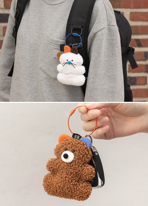 Brunch Brother Fluffy Key Ring [4types]