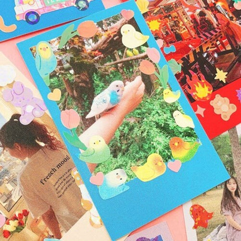 Twinkle Deco Sticker [Parrot]