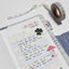 GLEN Small Circular Arrows Kiss Cut Tape