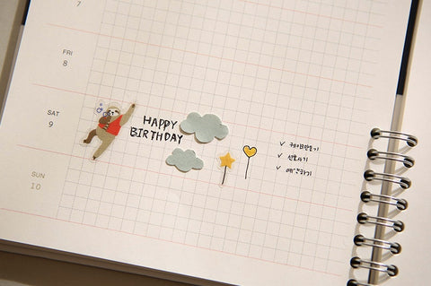 Planner Stickers [22 Animal Musical Band]